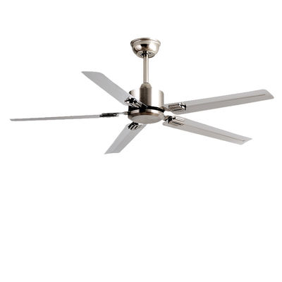 พัดลมเพดาน LED สีเงิน ECO 52 3 Blade