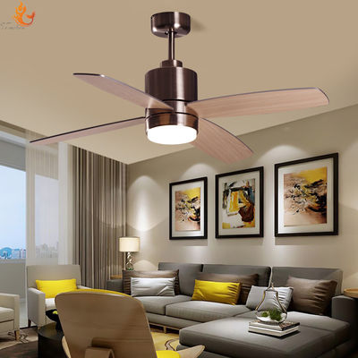 16W โมเดิร์น LED พัดลมเพดาน Hunter 42 พัดลมเพดาน