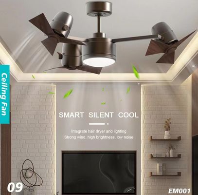 แฟนเพดานเงียบ 20W 42 นิ้ว สําหรับห้องนอน Eco Silent Dc แฟนเพดาน