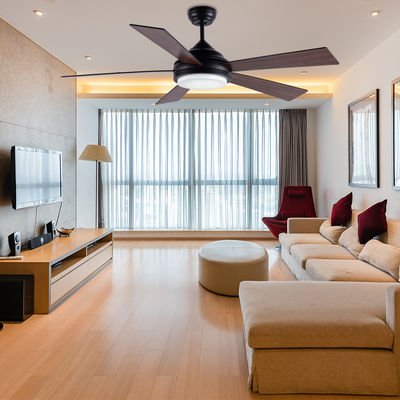 โมเดิร์น 52in LED ผัดเพดานอเมริกา ผัดเพดานอเมริกา มอเตอร์ DC