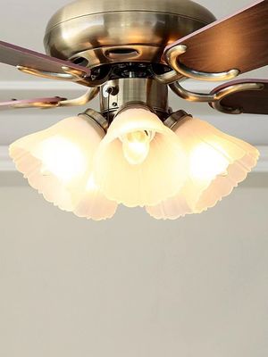 Retro 42 พัดลมเพดานยุโรป พัดลมเพดาน 4 ใบ 1200mm
