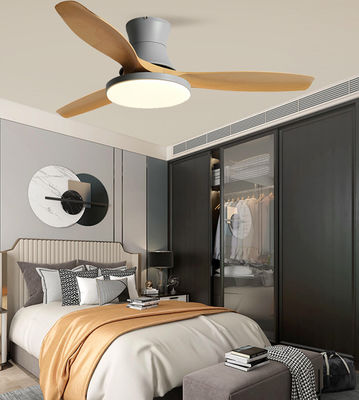 ABS ECO Modern LED Ceiling Fan 52 Inch Fandelier การอนุมัติ CE