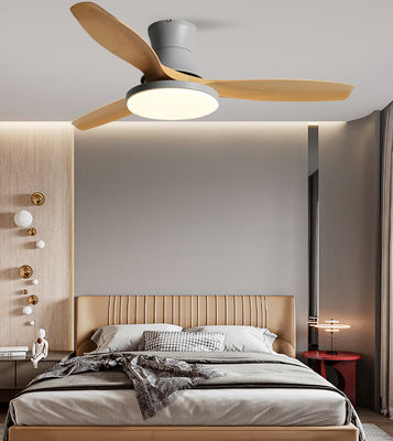 ABS ECO Modern LED Ceiling Fan 52 Inch Fandelier การอนุมัติ CE